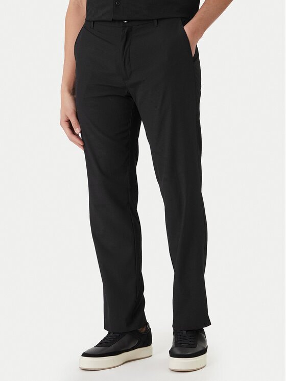 Calvin Klein Pantaloni din material LV04LF609G Straight Fit
