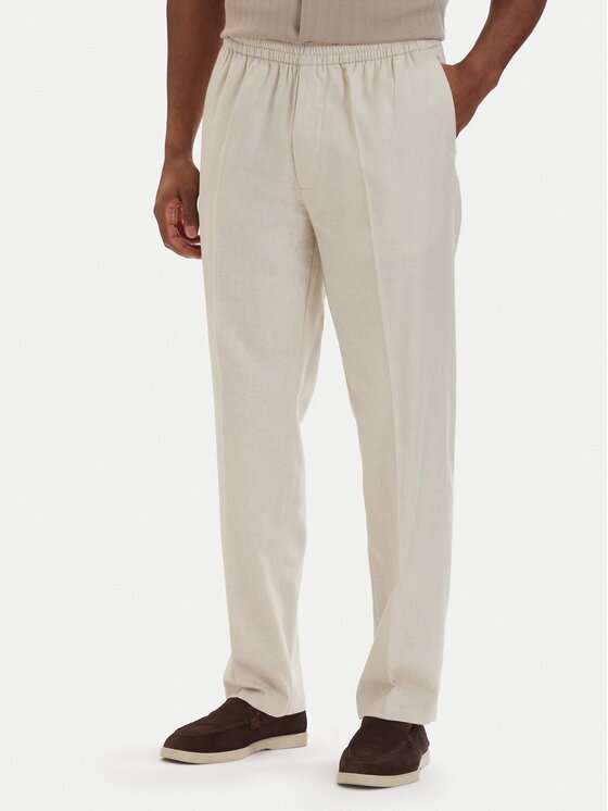 Calvin Klein Pantaloni din material LV04LF619G Straight Fit