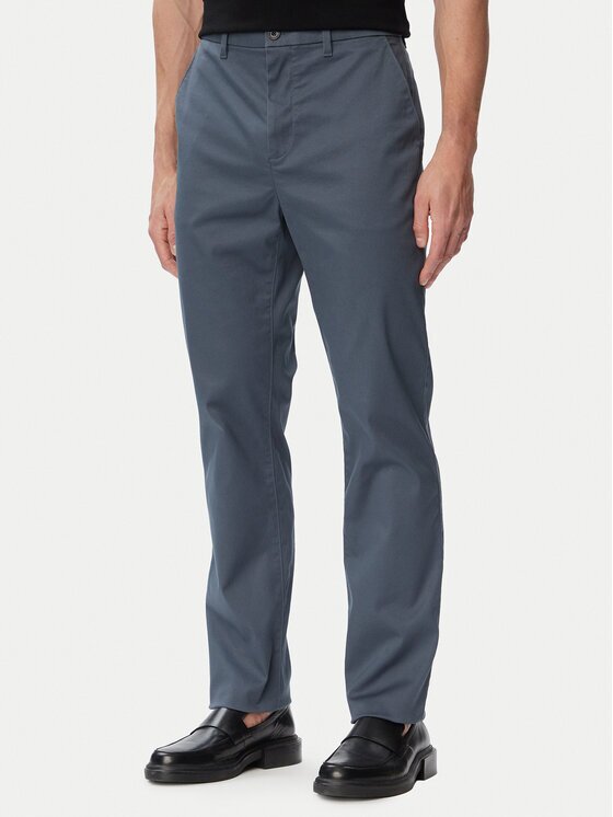 Calvin Klein Pantaloni din material LV140EM633 Slim Fit