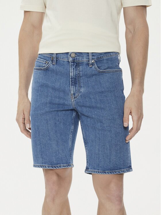 Calvin Klein Pantaloni scurți de blugi K10K112941 Slim Fit