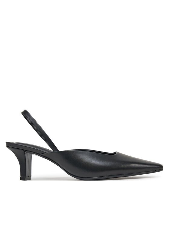 Calvin Klein Pantofi pumps Heel Mule Pump 50 - Lth HW0HW02551