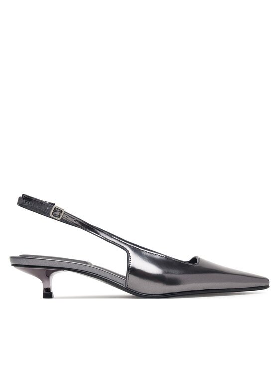 Calvin Klein Pantofi pumps Kitten Heel Pump Sling Mirr Lth HW0HW03275