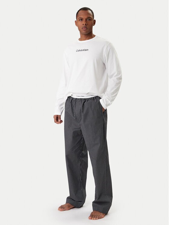 Calvin Klein Pijama Ls Tee LV00NM2953 Regular Fit