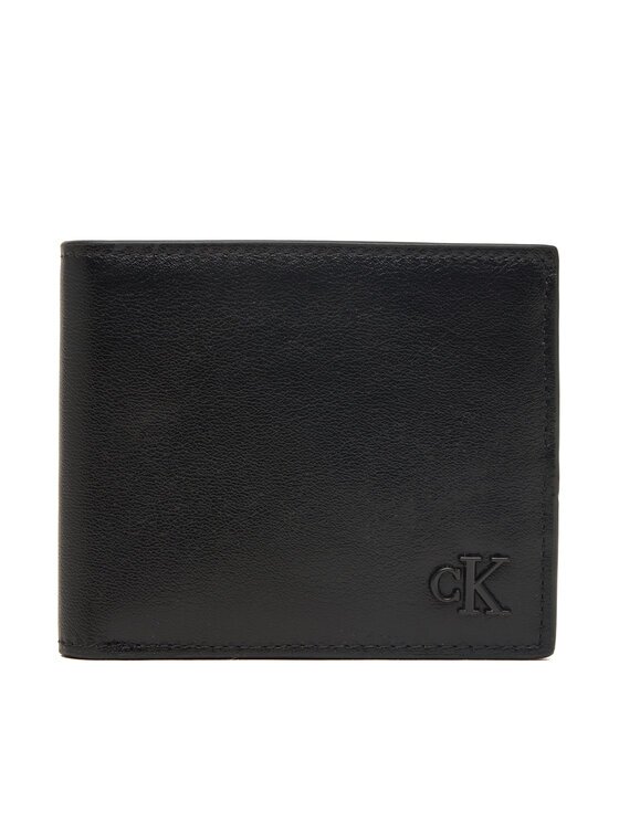 Calvin Klein Portofel Bold Ck Suede Billfold W/ Coin LV04D1365G