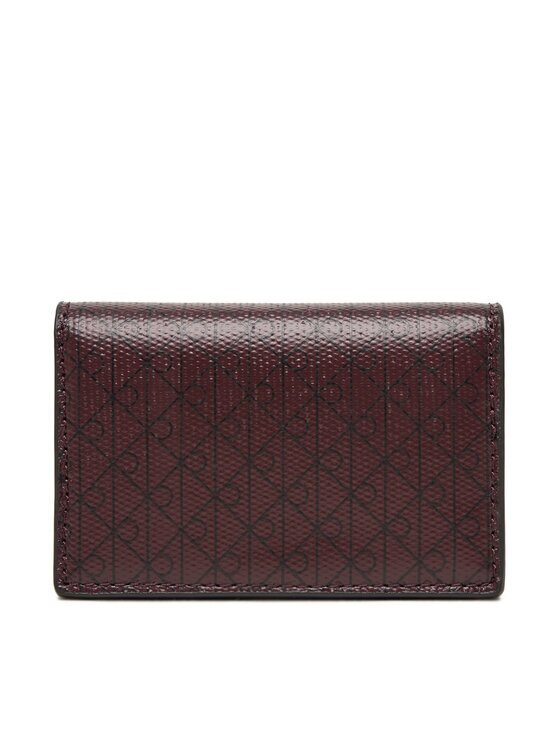 Calvin Klein Portofel Emblem Aop Accordion Cardcase LV04F1083G