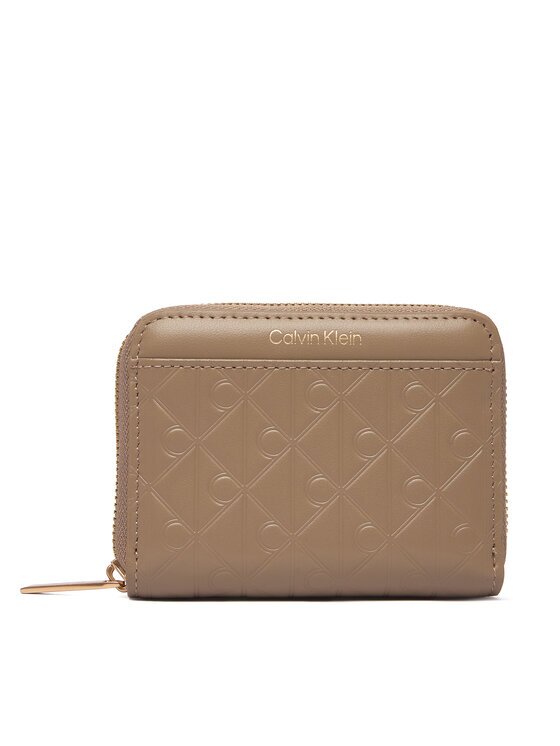 Calvin Klein Portofel Emblem Aop Embossed Zip Around LV04F1081G