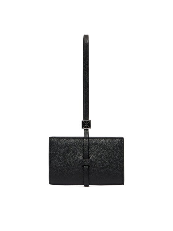 Calvin Klein Portofel Emblem Hw Pebble Wallet On Strap LV04F1130G