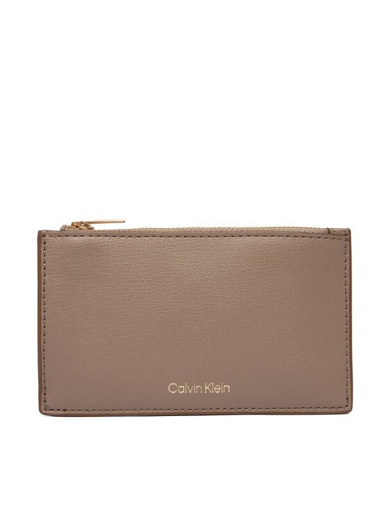 Calvin Klein Portofel Foil Logo Top Zip Cardcase LV04F1090G