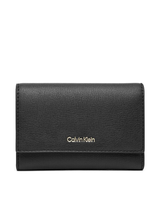Calvin Klein Portofel Foil Logo Trifold W/ Zip Pocket LV04F1117G