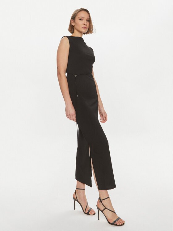Calvin Klein Rochie de vară Crinkled K20K206545 Regular Fit