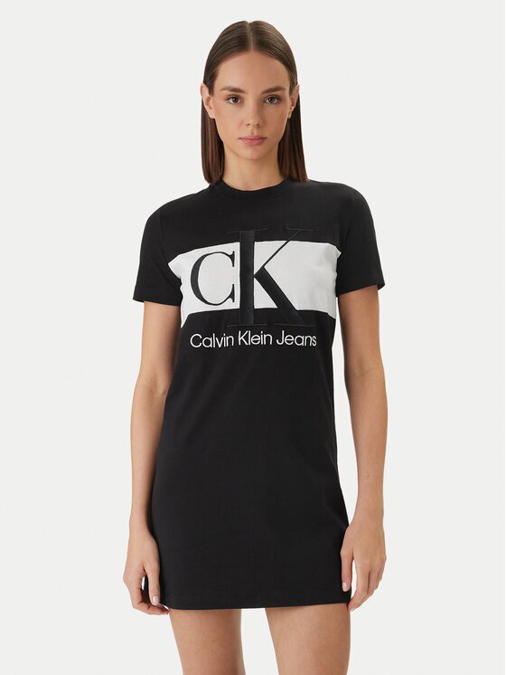 Calvin Klein Rochie de zi Blocking LV047F288G Regular Fit