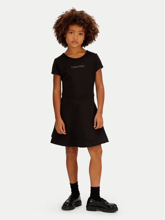 Calvin Klein Rochie de zi Skater LVCKSJH02G Regular Fit