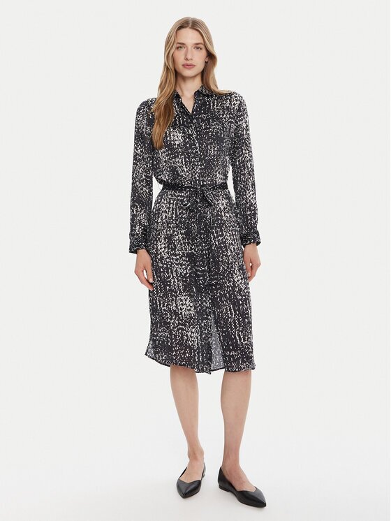 Calvin Klein Rochie tip cămașă LV044C060G Regular Fit