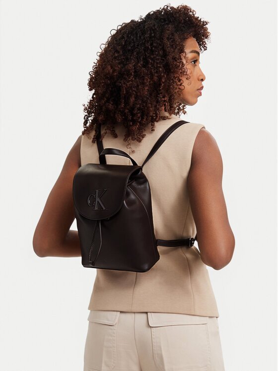 Calvin Klein Rucsac Bold Ck Flap Mini Backpack LV04F3893G