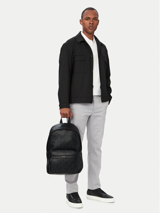 Calvin Klein Rucsac Emblem Aop Deboss Round Backpack LV04D3560G