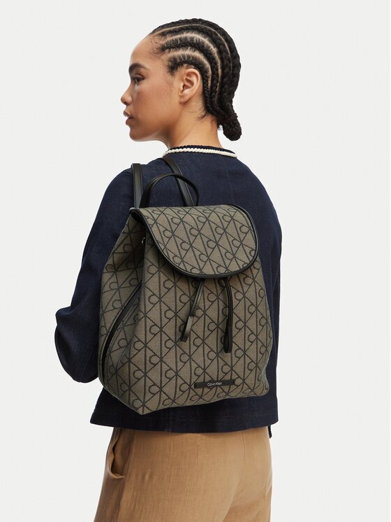 Calvin Klein Rucsac Emblem Aop Jacquard Backpack LV04F3536G