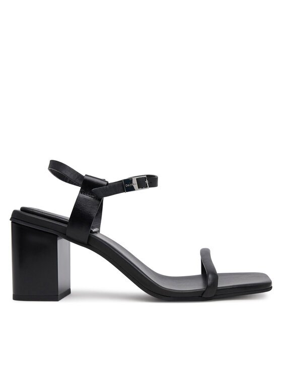 Calvin Klein Sandale Block Heel Sandal 75 Lth HW0HW02650