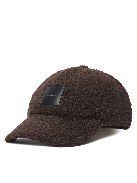 Calvin Klein Șapcă All-Over Sherpa W/ Patch Cap LV04F5096G