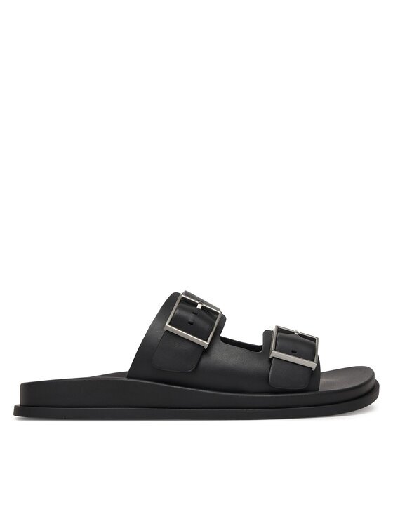 Calvin Klein Şlapi City Sandal Buckle Lth HW0HW02885