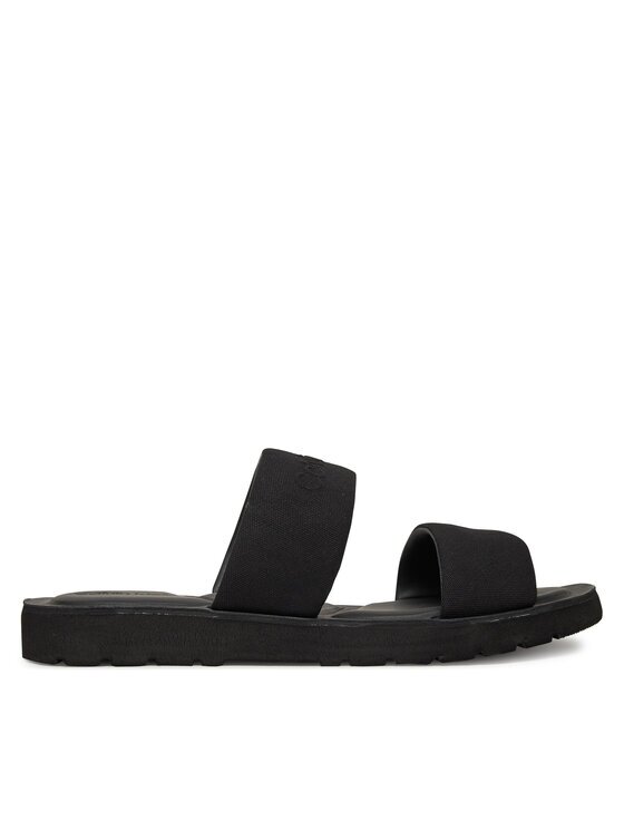 Calvin Klein Şlapi Double Strap Cv Logo HM0HM01801