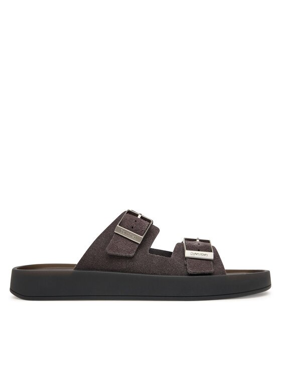 Calvin Klein Şlapi Ergon Double Bar Sandal Su HM0HM02094