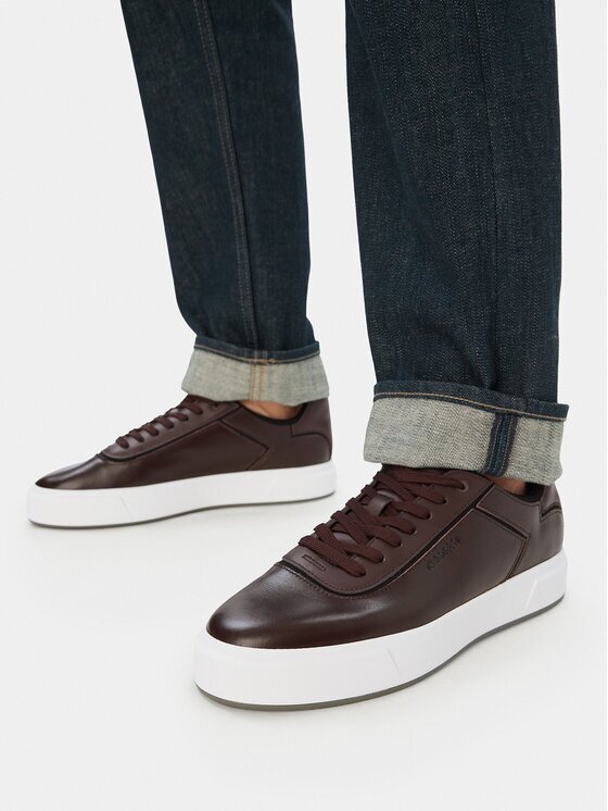 Calvin Klein Sneakers Basket Cups Oxf Lth-Neo HM0HM02204