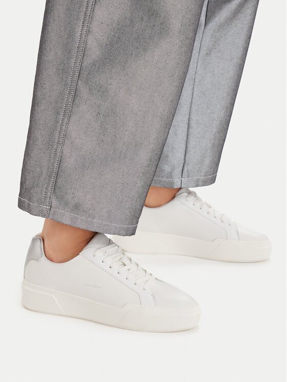Calvin Klein Sneakers Chunky Cupsole Lace Up Lth Met YW0YW01948