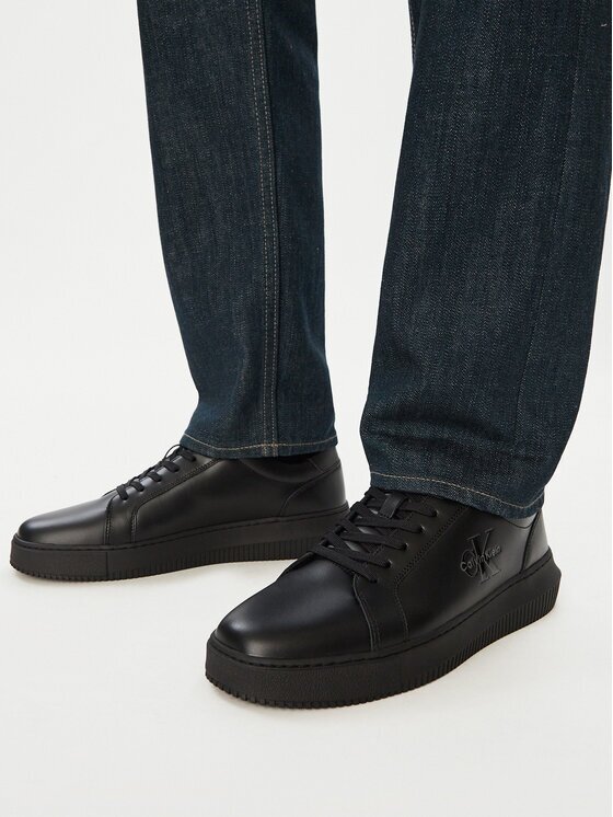 Calvin Klein Sneakers Chunky Cupsole Mono Lth YM0YM01317