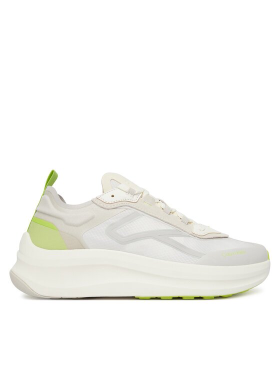 Calvin Klein Sneakers Chunky Run Laceup Stripe Ny HM0HM02160 Écru