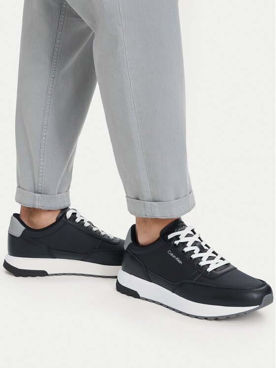 Calvin Klein Sneakers City Runner Laceup Lth Mix HM0HM02214