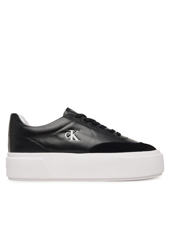 Calvin Klein Sneakers Flatform Lace Up Tcap Lth-Su HW0HW03438