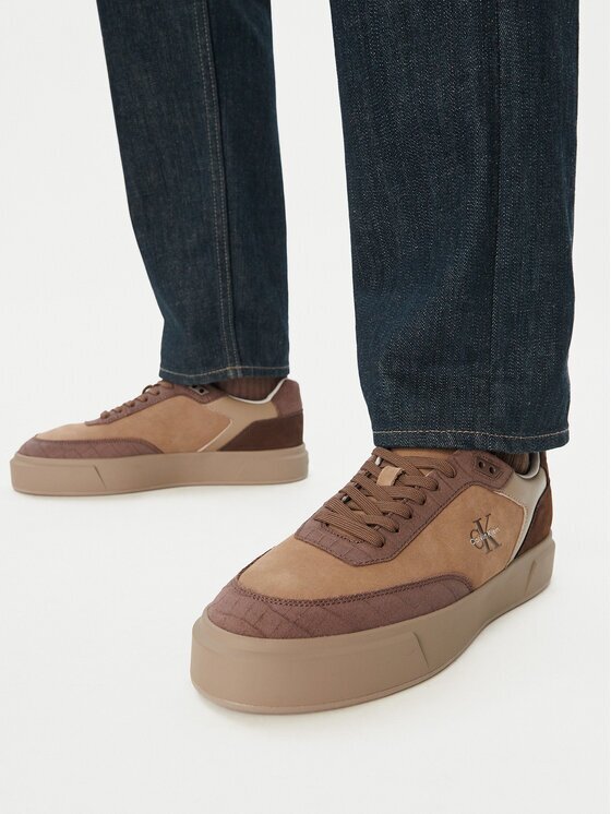 Calvin Klein Sneakers Prime Cupsole Laceup Nu-Su Croc HM0HM02450