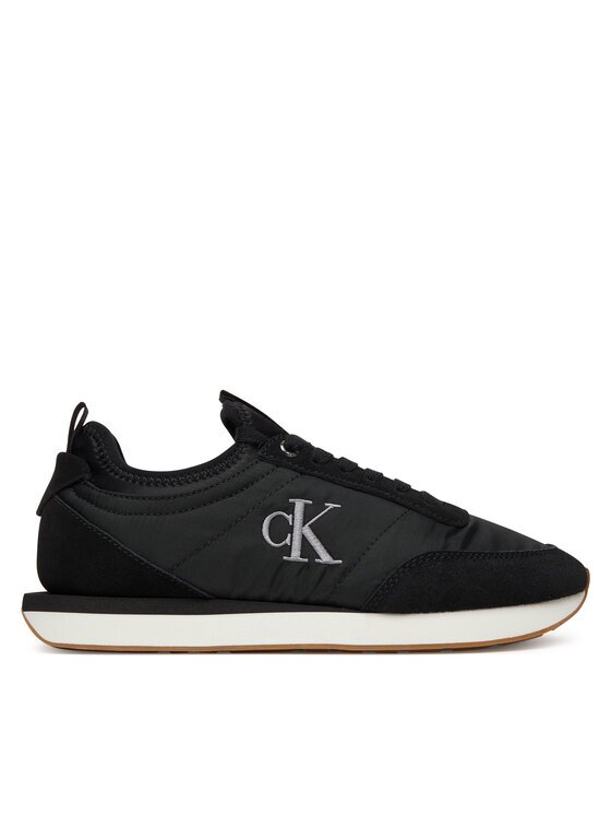 Calvin Klein Sneakers Retro Runner Sock Laceup Mix Mat YW0YW02060