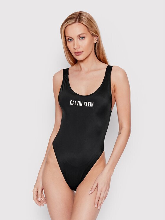 Calvin Klein Swimwear Costum de baie Scoop KW0KW01599