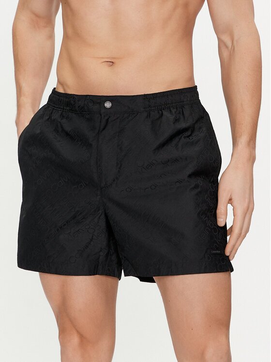 Calvin Klein Swimwear Pantaloni scurți pentru înot KM0KM00943 Regular Fit