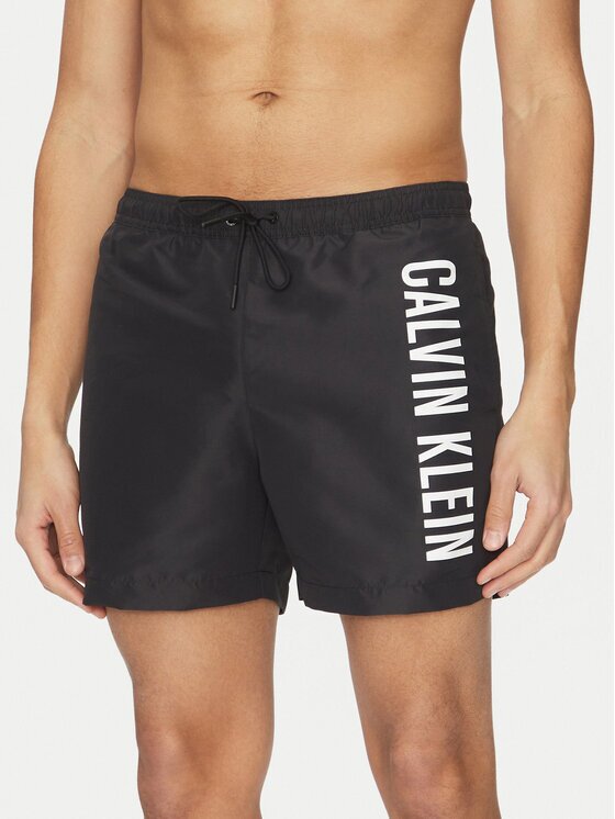 Calvin Klein Swimwear Pantaloni scurți pentru înot KM0KM01092 Regular Fit