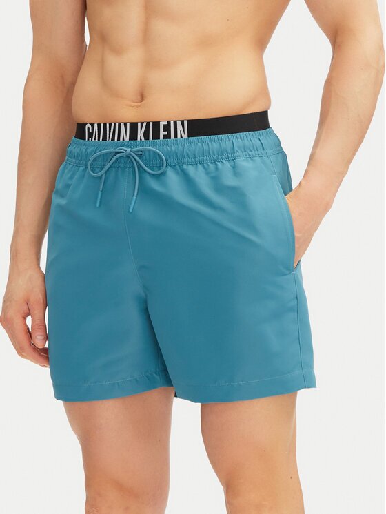 Calvin Klein Swimwear Pantaloni scurți pentru înot KM0KM01093 Regular Fit