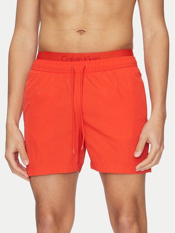 Calvin Klein Swimwear Pantaloni scurți pentru înot KM0KM01104 Regular Fit