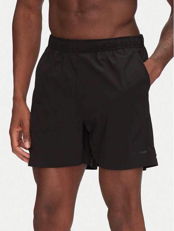 Calvin Klein Swimwear Pantaloni scurți pentru înot KM0KM01118 Regular Fit