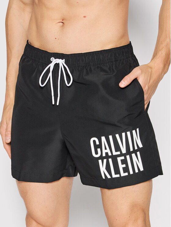 Calvin Klein Swimwear Pantaloni scurți pentru înot Medium KM0KM00739 Regular Fit
