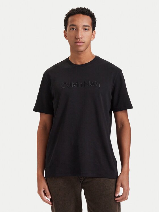 Calvin Klein Tricou Interlock LV04LH804G Regular Fit
