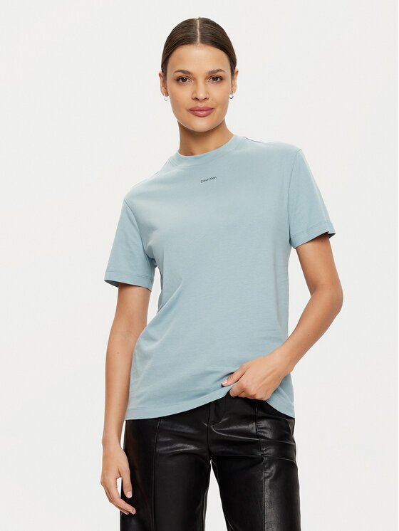 Calvin Klein Tricou K20K207519 Albastru celest Regular Fit