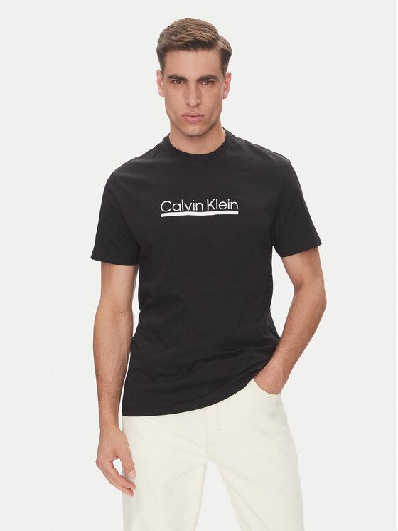 Calvin Klein Tricou Outline Tape Graphic LV04RC852G Regular Fit