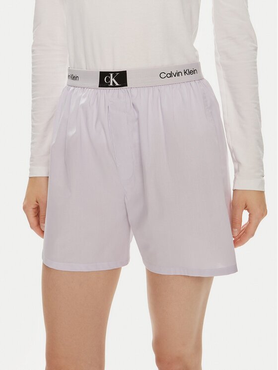 Calvin Klein Underwear Pantalon scurți din material 000QS6972E Relaxed Fit