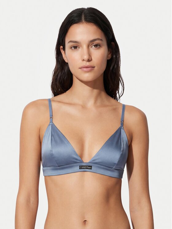 Calvin Klein Underwear Sutien Bralette Signature Satin LV00QF8392