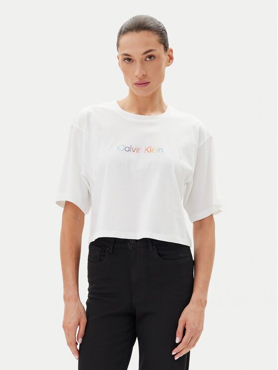 Calvin Klein Underwear Tricou LV00QS7470 Boxy Fit