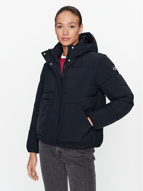 Champion Geacă Hooded Jacket 116921 Custom Fit