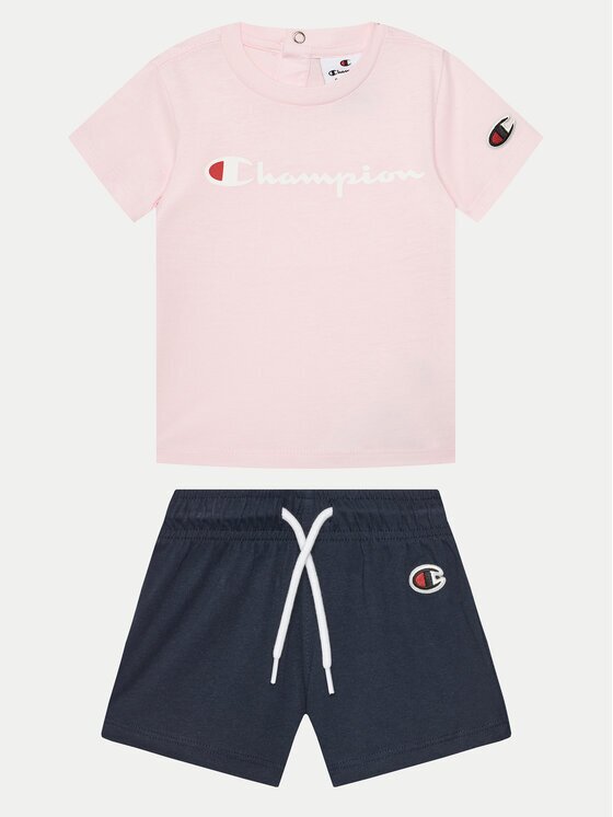 Champion Set tricou și pantaloni scurți 307055 Regular Fit