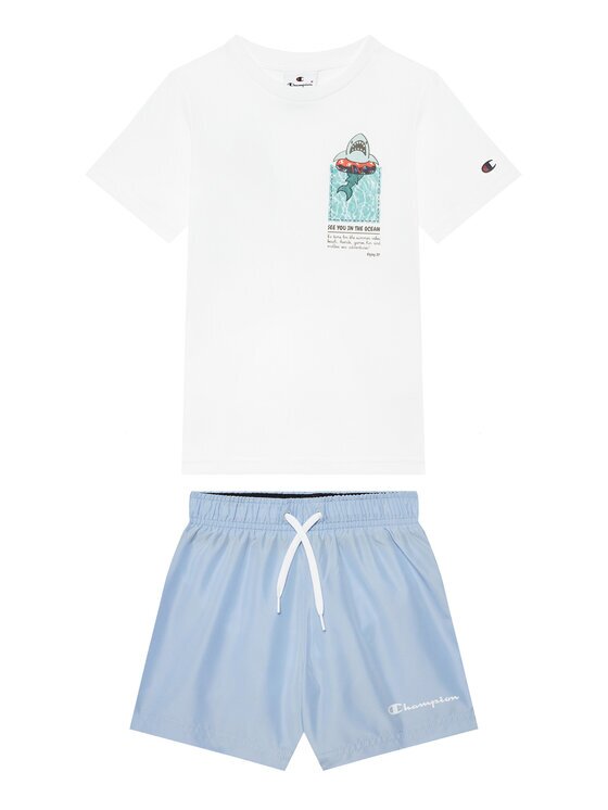 Champion Set tricou și pantaloni scurți 307063 Regular Fit