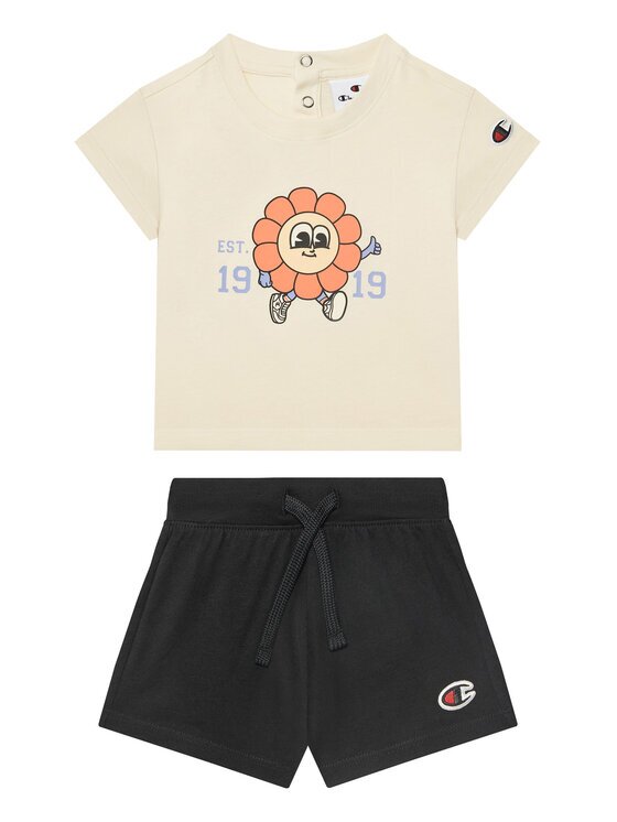Champion Set tricou și pantaloni scurți 405117 Regular Fit